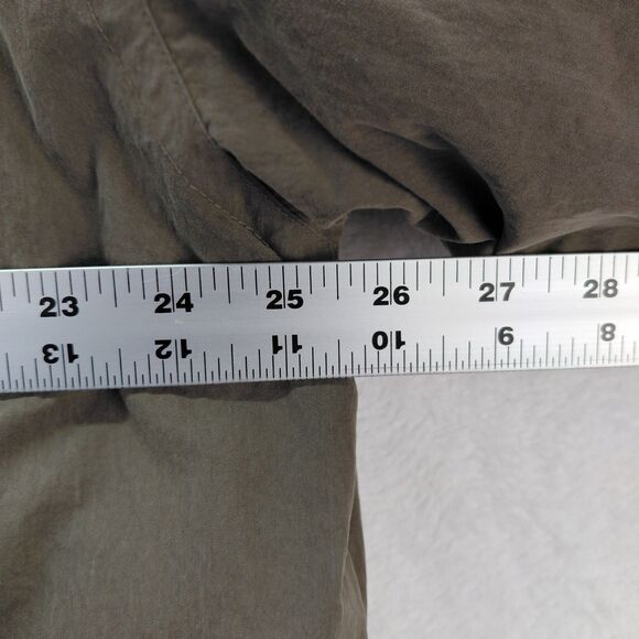 Rainforest Jacket Mens L Brown Long Down Winter Chore Coat Zip Button Liner VTG - Picture 6 of 14